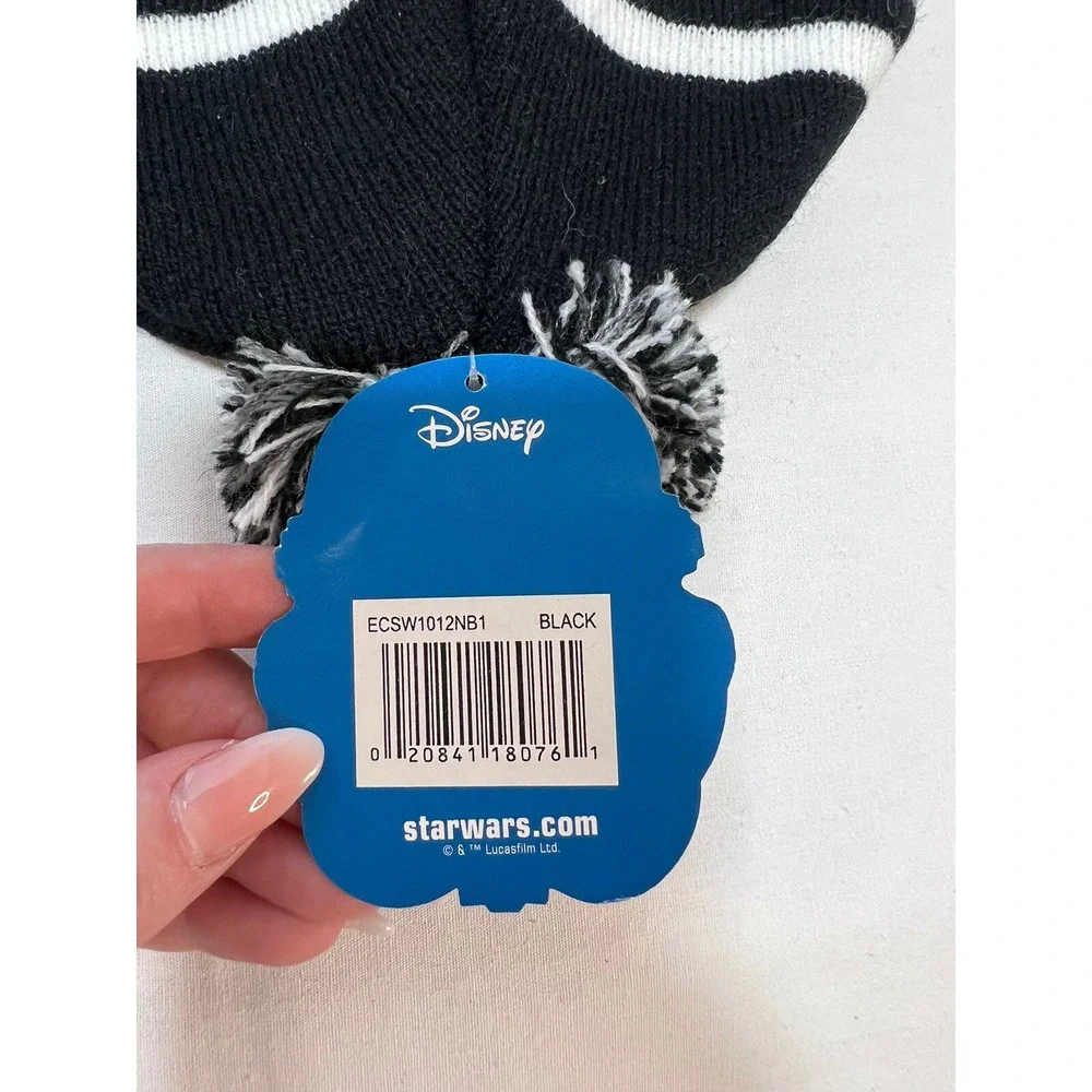 Star Wars Stormtrooper Cuffed Pom Knit Beanie Hat - Kids OS‎ NWT